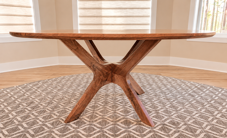 Apex Dining Table - Walnut-1