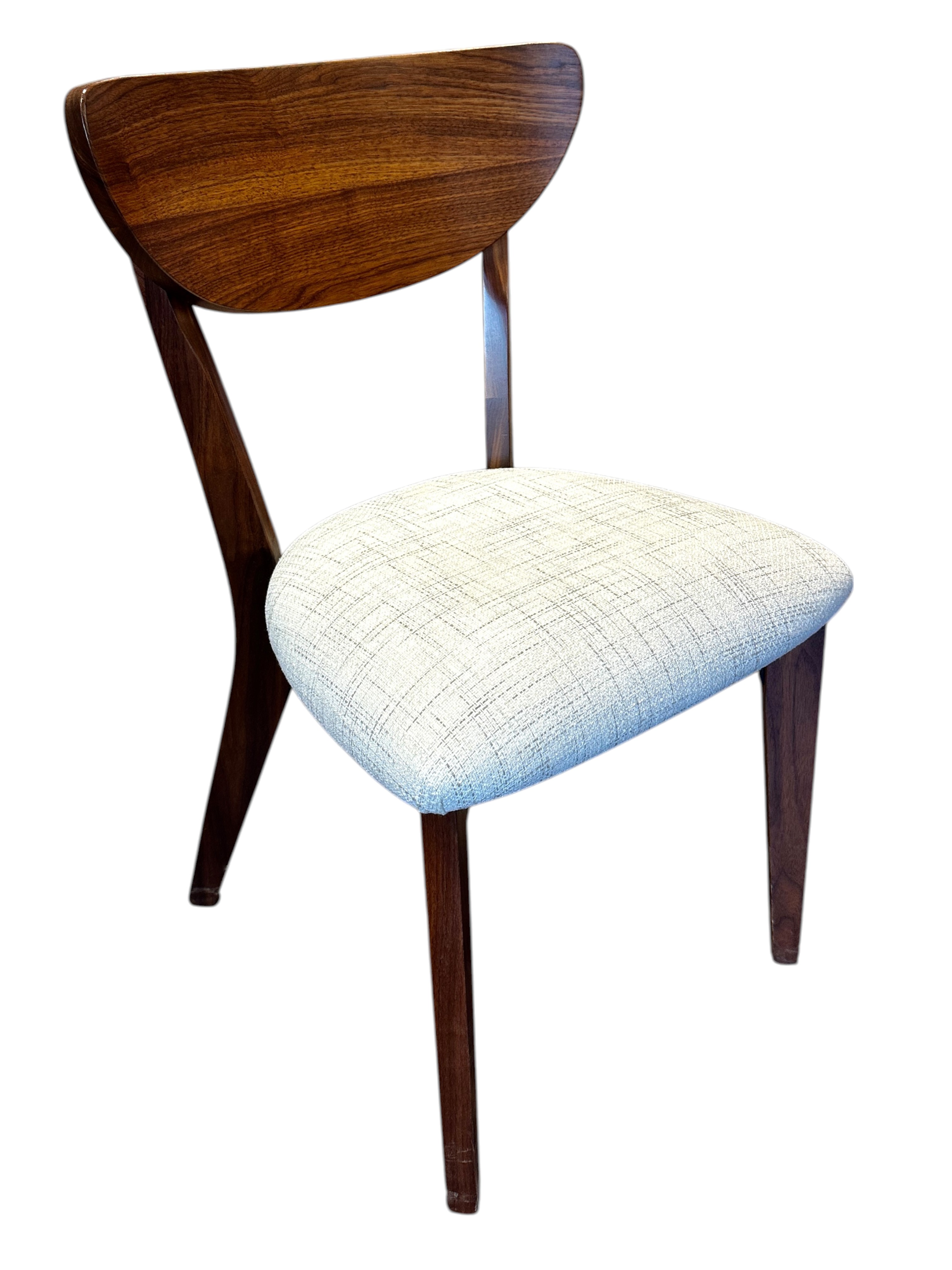 Apex Walnut Fabric Seat