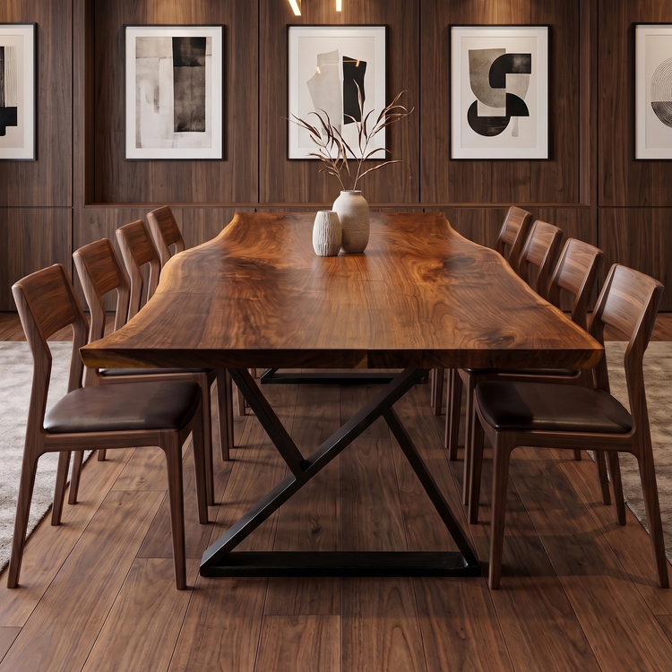 Bookmatched Slab Table-2-1